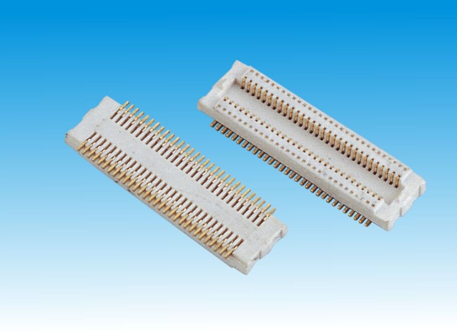 0.5BTB/20P-80P母头/H1.32/SMT/贴脚宽5.8/LCP料/本色